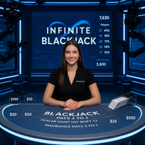 NetBet - Live Blackjack - Tiesioginė transliacija su tikrais krupieriais