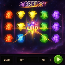 NetBet - Starburst Slot Game - Tikrais pinigais